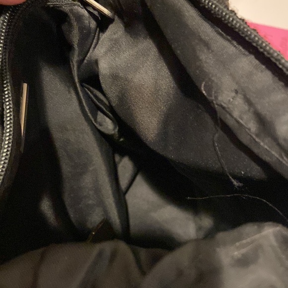 The Sak Black Crocheted Shoulder Bag, Boho, Gently Used Condition, nice size - Picture 8 of 14